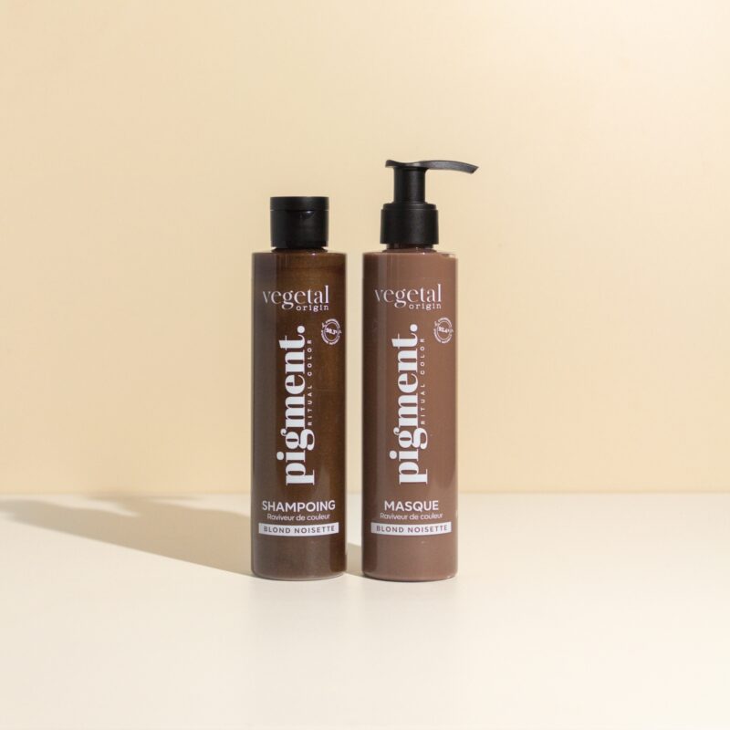 Shampoing et Masque colorants Noisette marron clair - 200ml