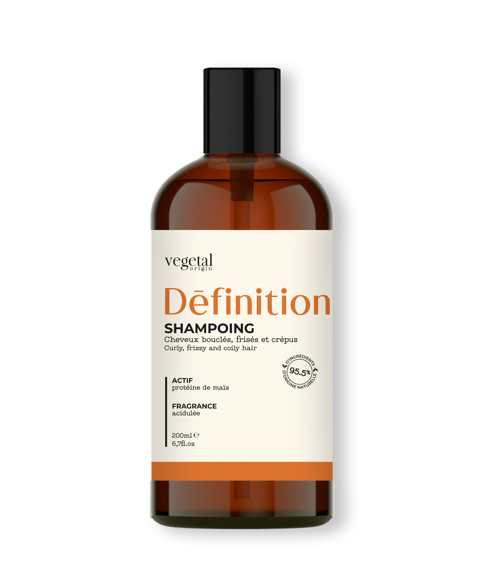 Shampoing Définition 200ml Végétal Origin