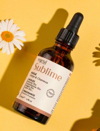 huile sublime corps et cheveux 100% naturelle